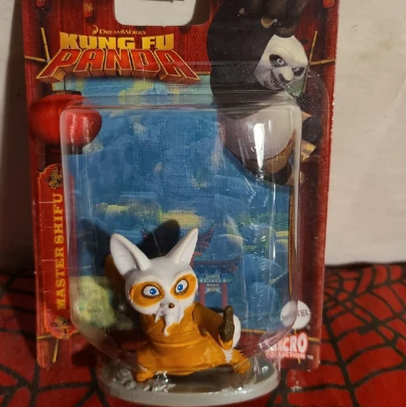 Toys Rare Kung Fu Panda Master Shifu Mattel Micro Collection